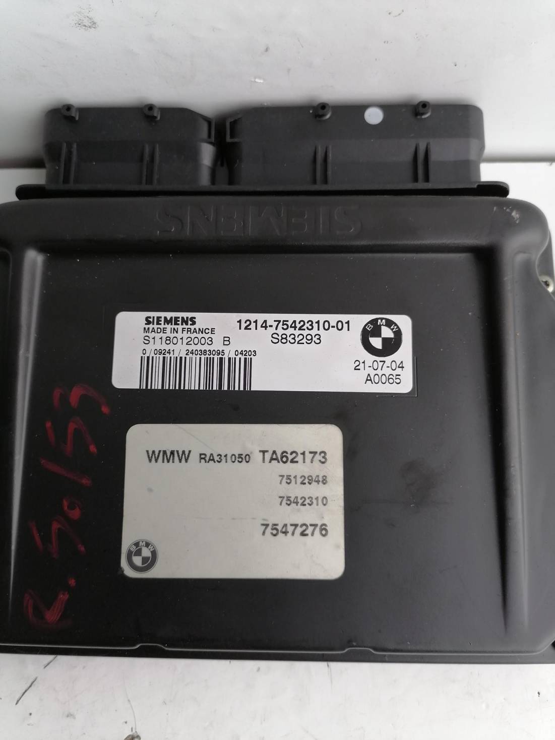 Centralina iniezione